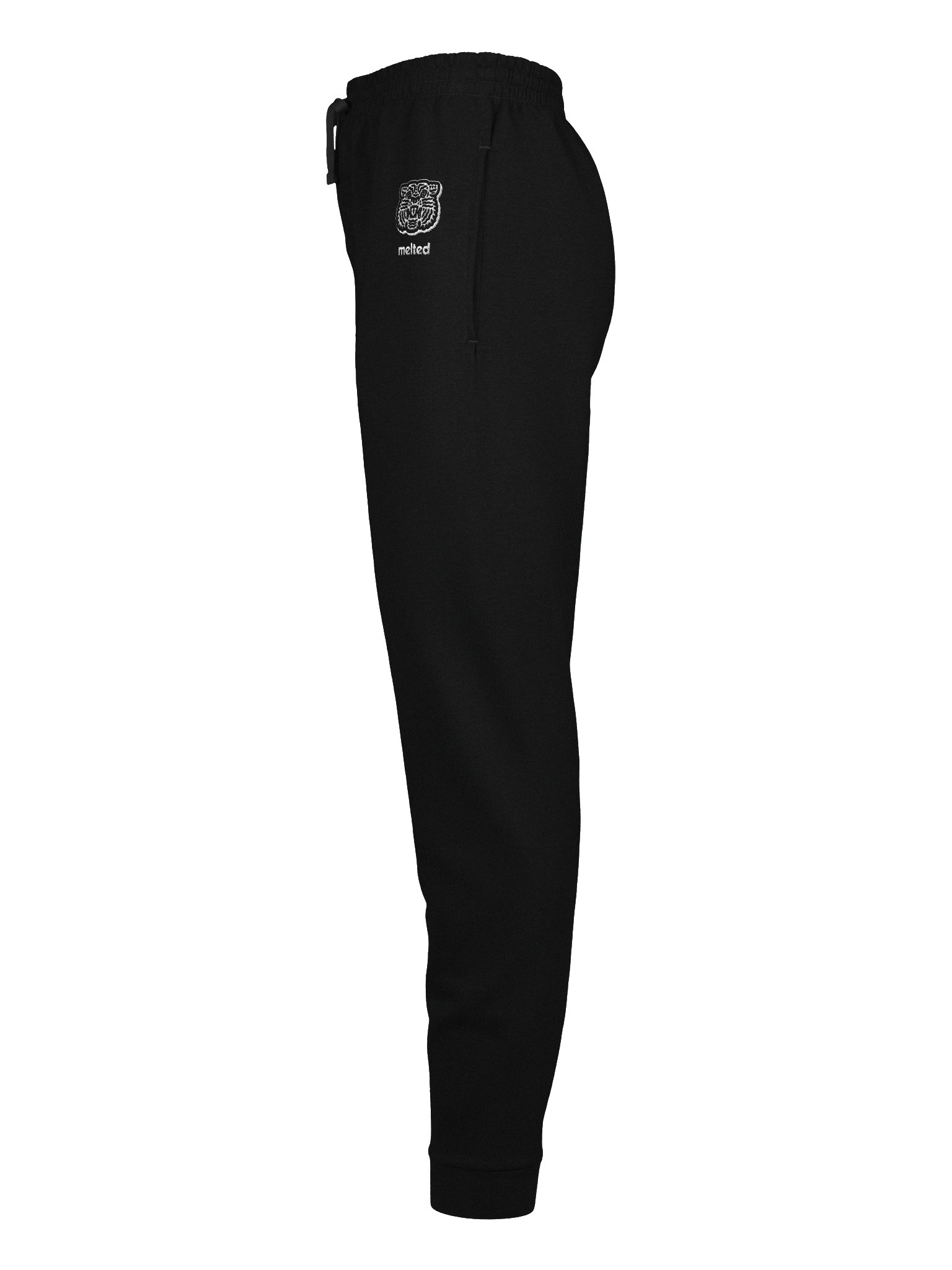 MELTED TIGER SWEATPANTS (UNISEX) - BLACK product image (4)