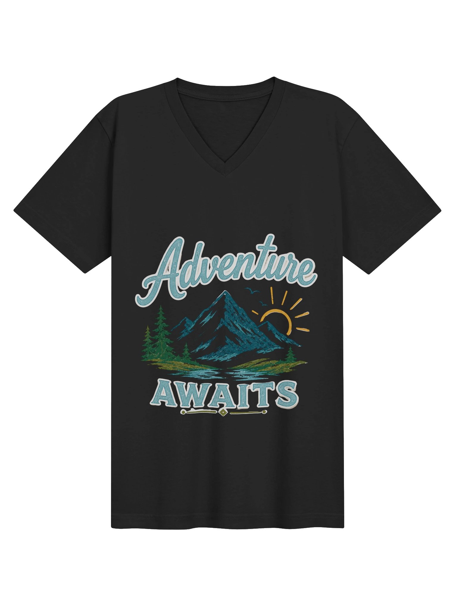 Adventure Awaits Twilight Collection | V-Neck T-Shirt product image (1)