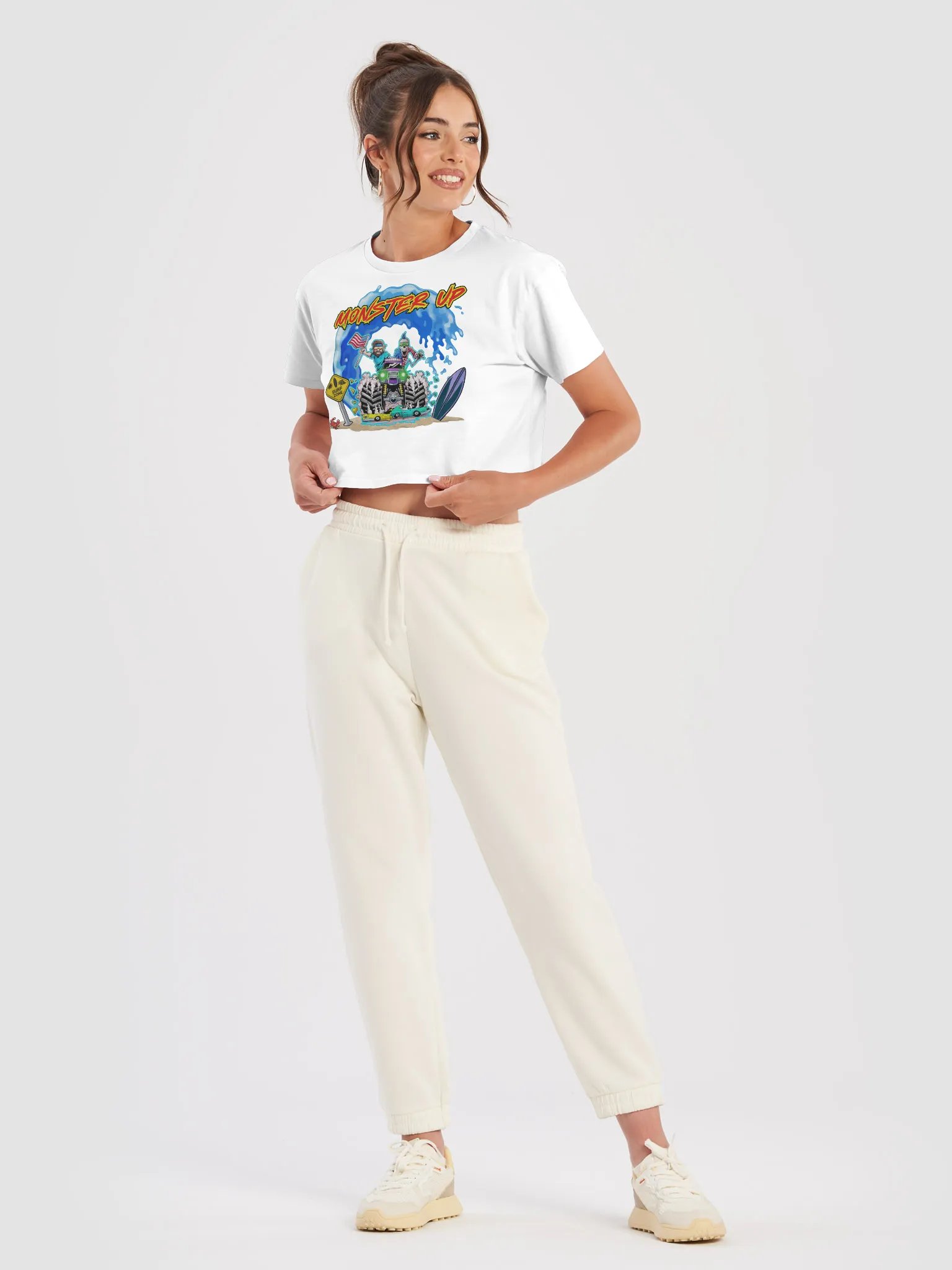 MONSTER UP : AS Colour Women's Premium Crop Top product image (21)