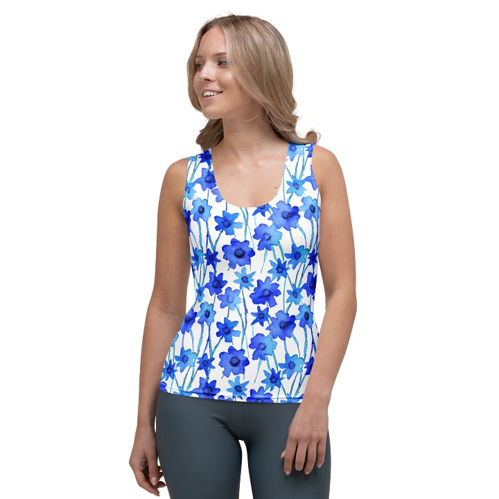 Blue Borage Tank Top product image (1)