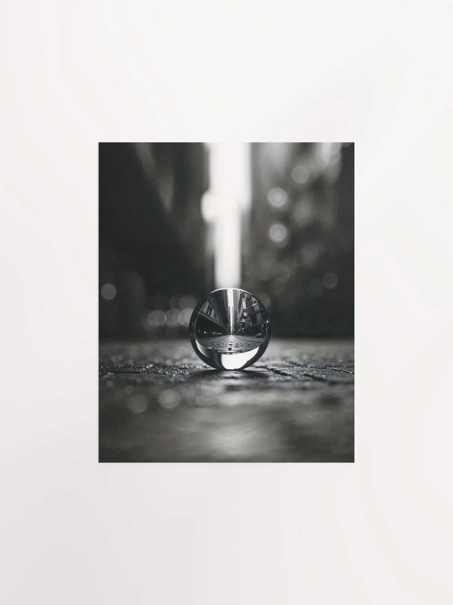 Cityscape Refraction Poster product image (6)