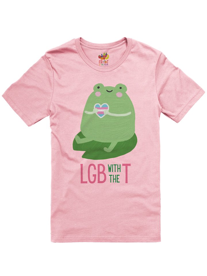 LGB with the T Frog Transgender Pride Tee (Unisex) product image (2)