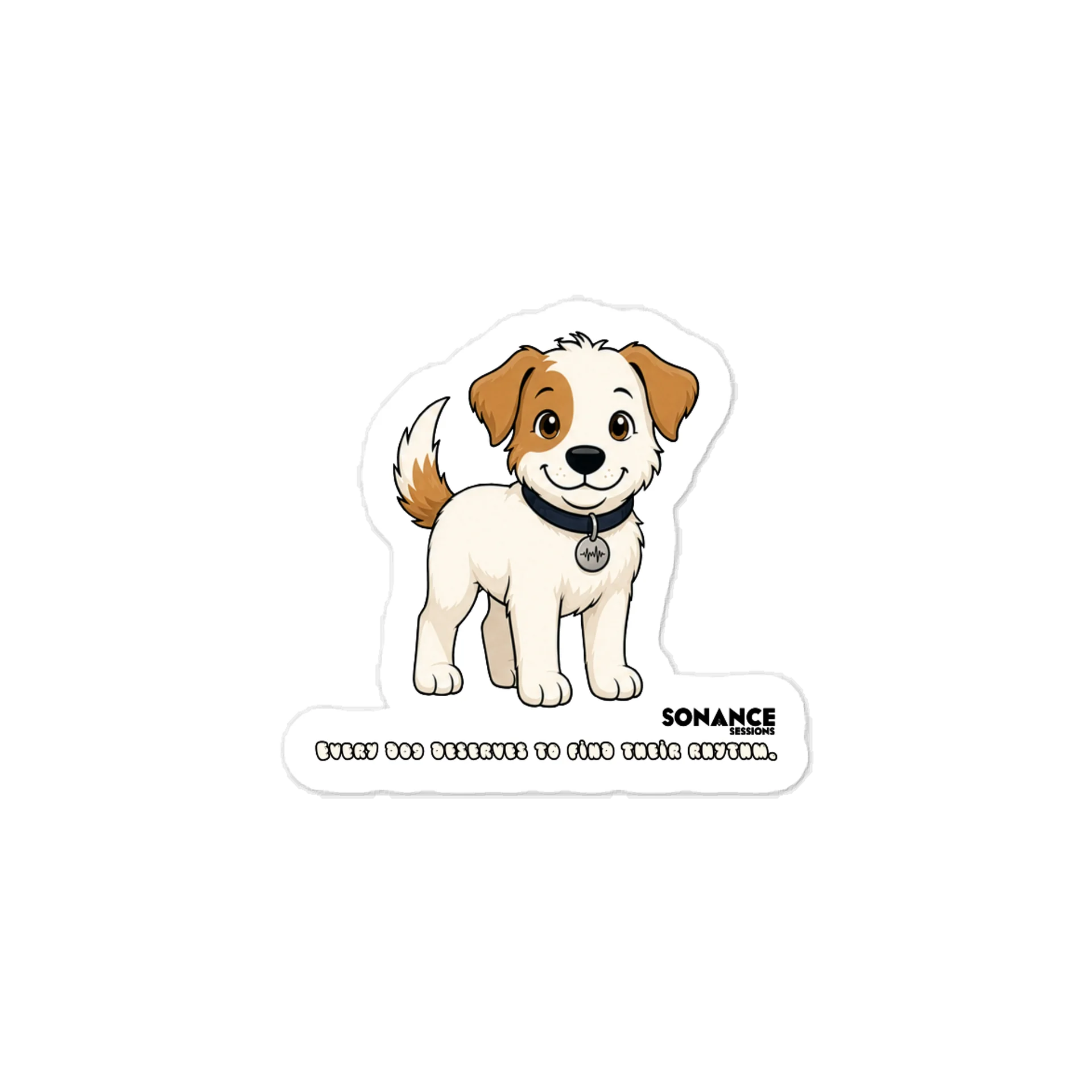 Sonance Dog Kiss-Cut Vinyl Decal (Stand) product image (1)