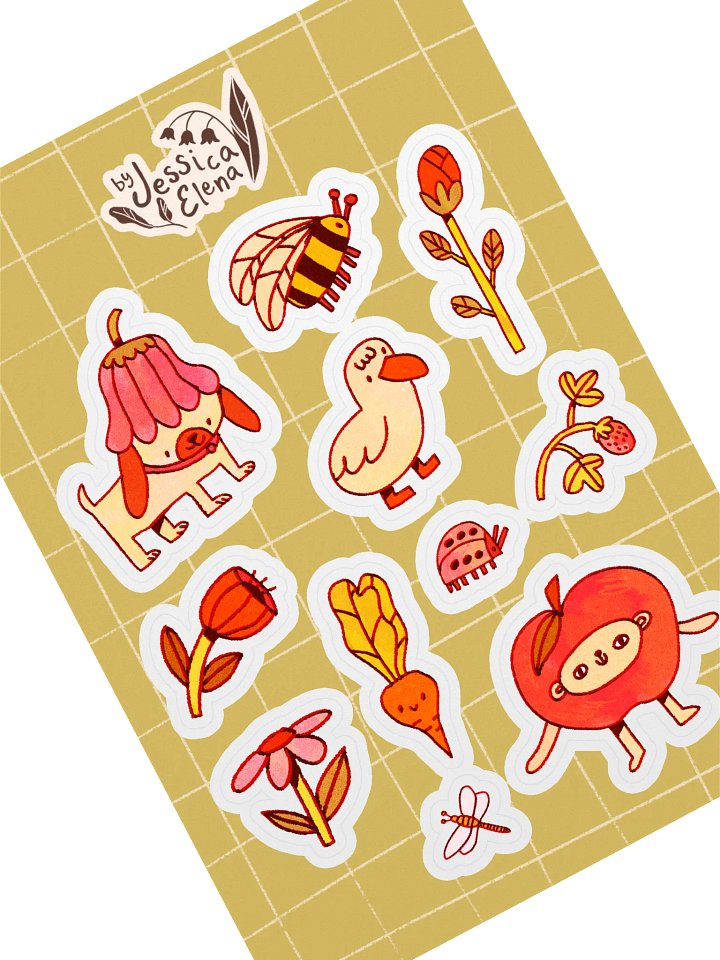 Silly Guys Sticker Sheet product image (2)