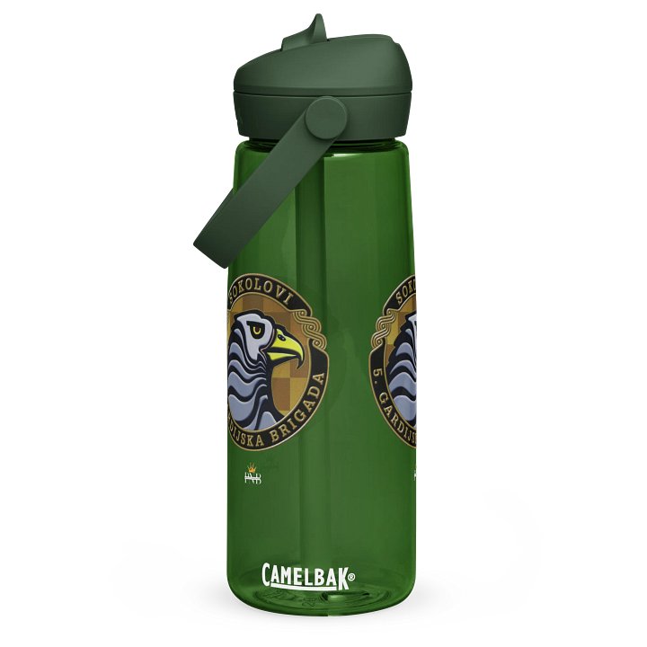 Sokolovi 5.gardijska brigada Falcon Emblem Water Bottle product image (1)