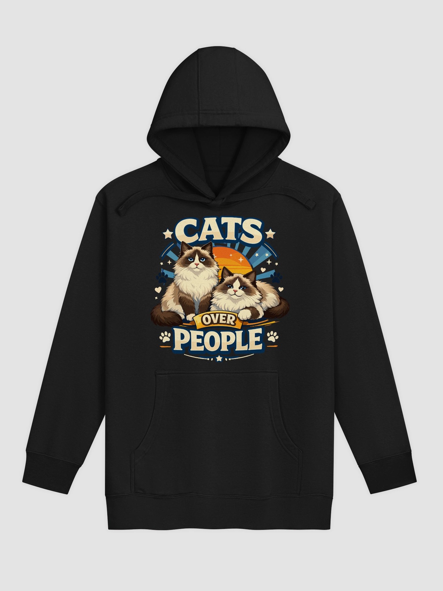 Cats Over People Unisex Premium Hoodie product image (1)