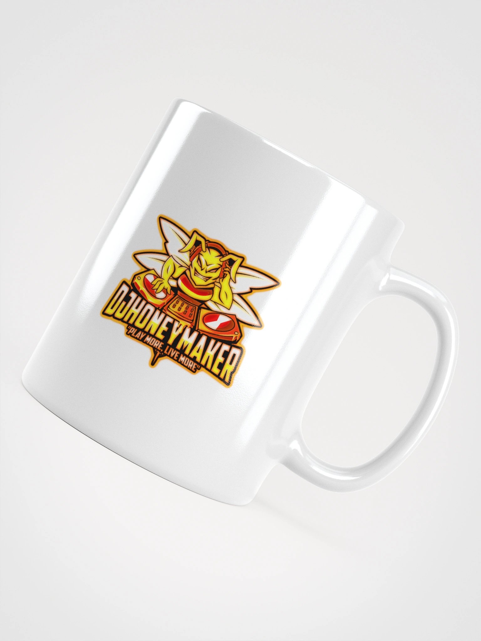 Heat Logo White Glossy Mug product image (11)