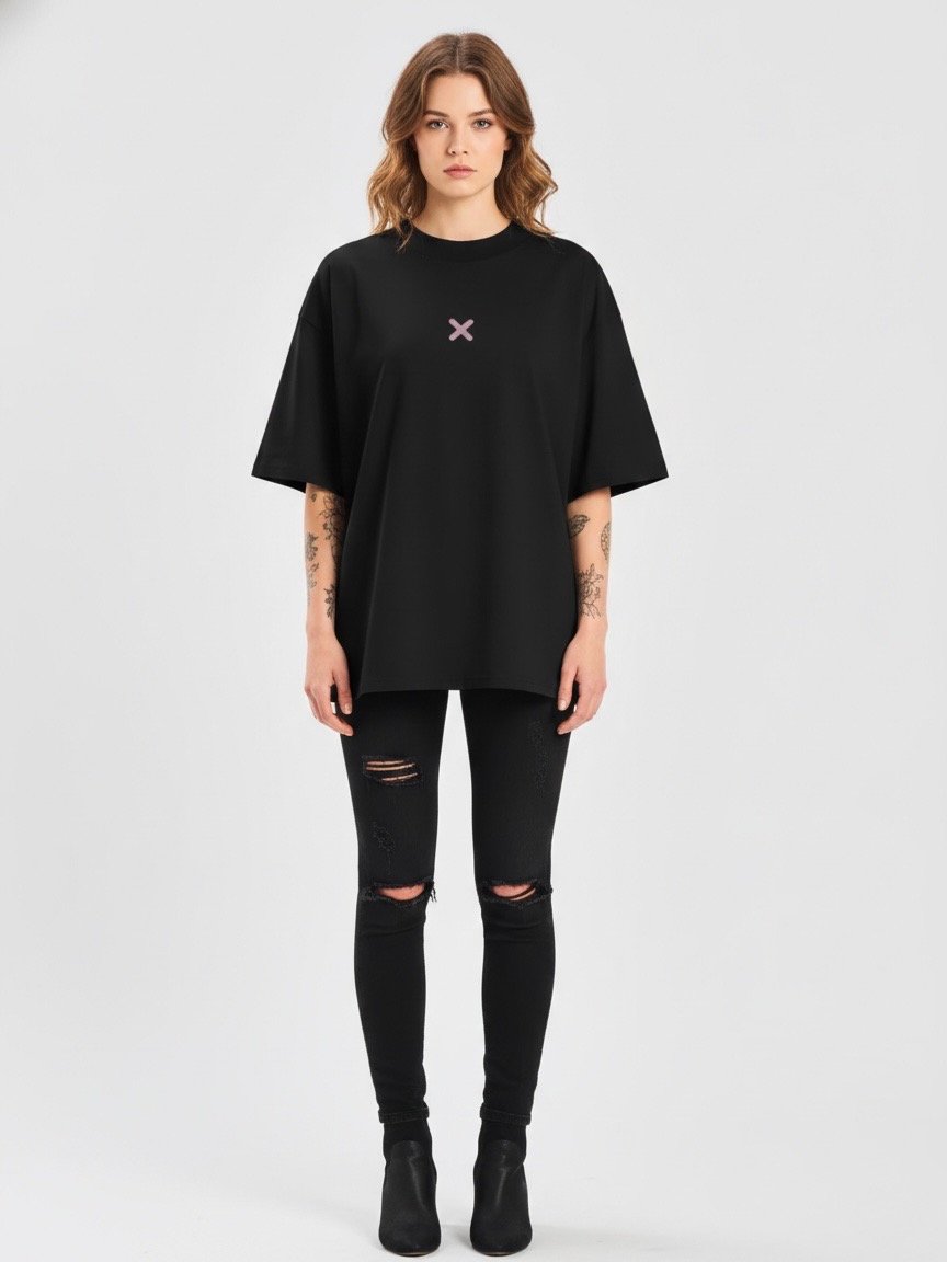FMB ∣ JETLAG DINO Center X Oversized Tee Pink product image (5)