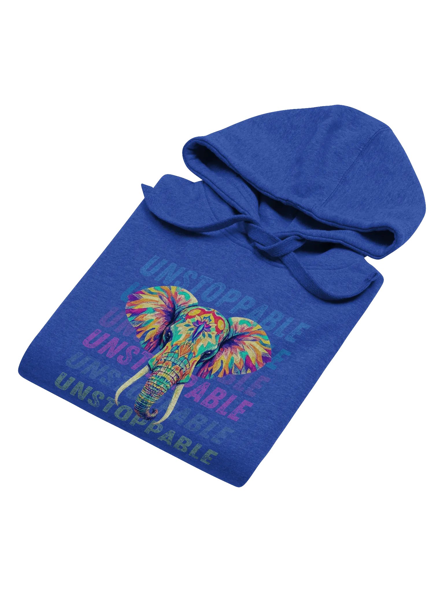 Unstoppable Front Elephant Graphic Hoodie product image (6)