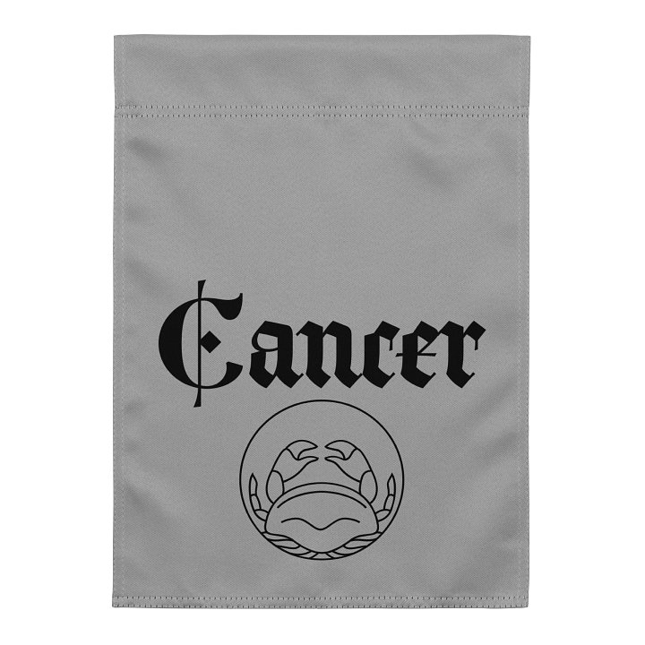 Cancer Crab Garden Flag product image (1)
