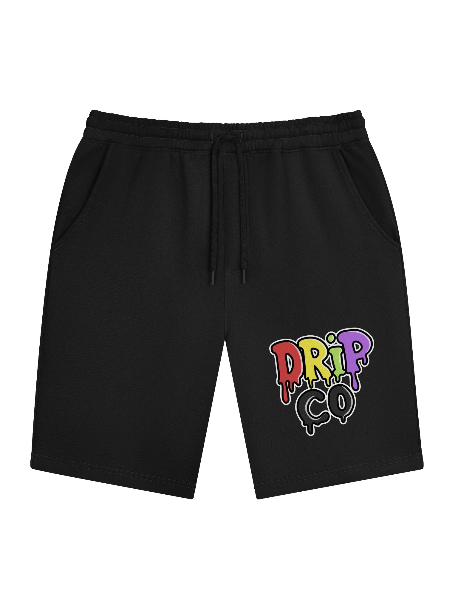 DRIP CO. Graffiti Fleece Shorts product image (3)