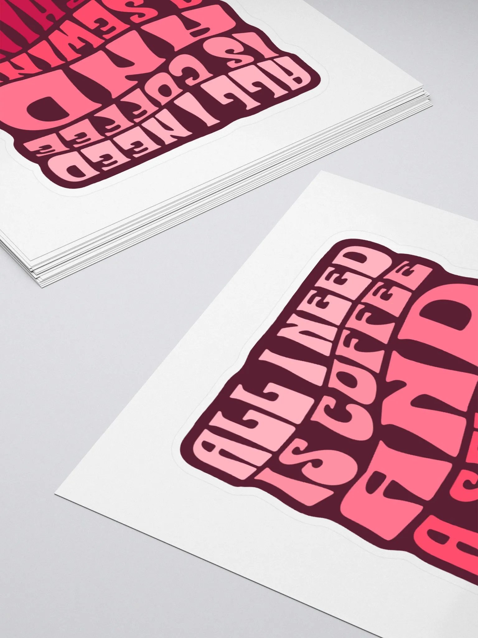 All I Need is Coffee and A Sewing Machine (Sticker) product image (4)