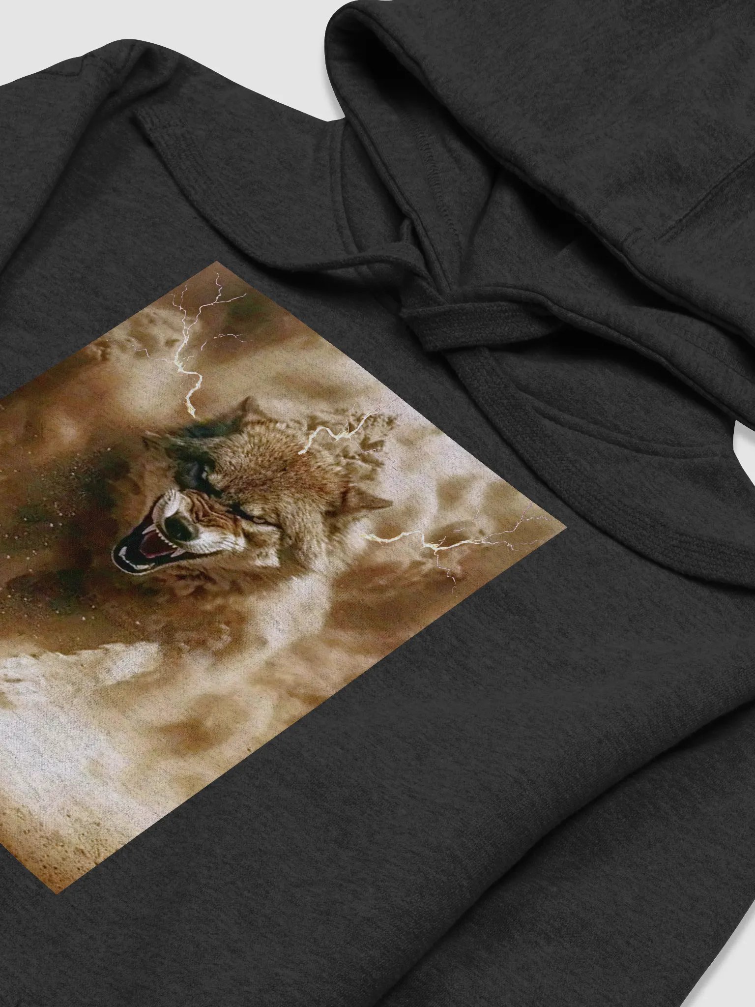 Thunderous Storm Wolf Unisex product image (3)
