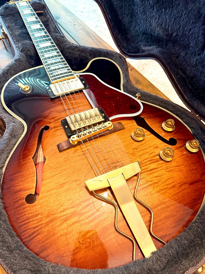 2016 Gibson ES-275F Memphis "FIGURED TOBACCO BURST" + OHSC product image (1)