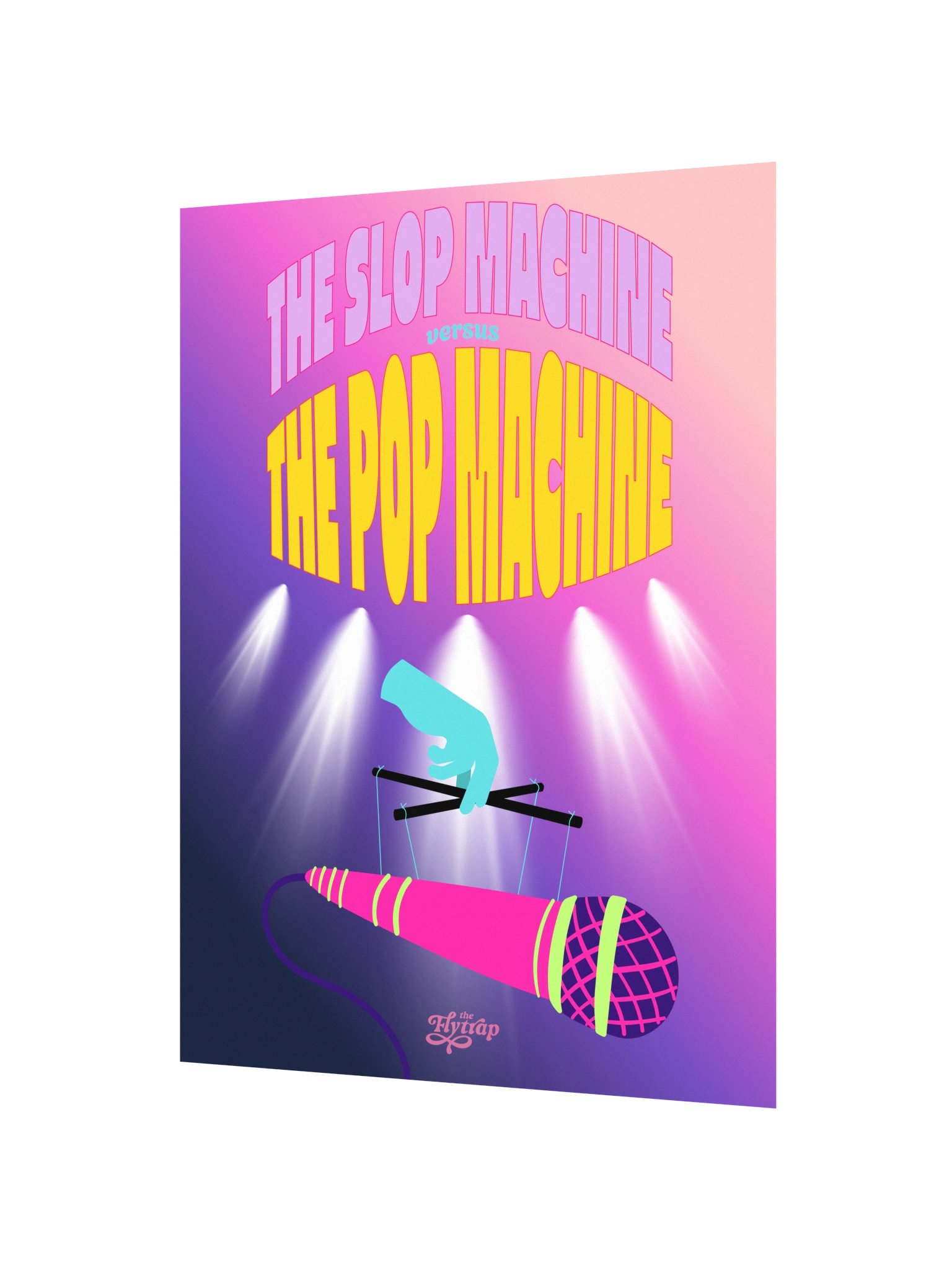 The Slop Machine vs The Pop Machine 12" x 16" Poster product image (2)