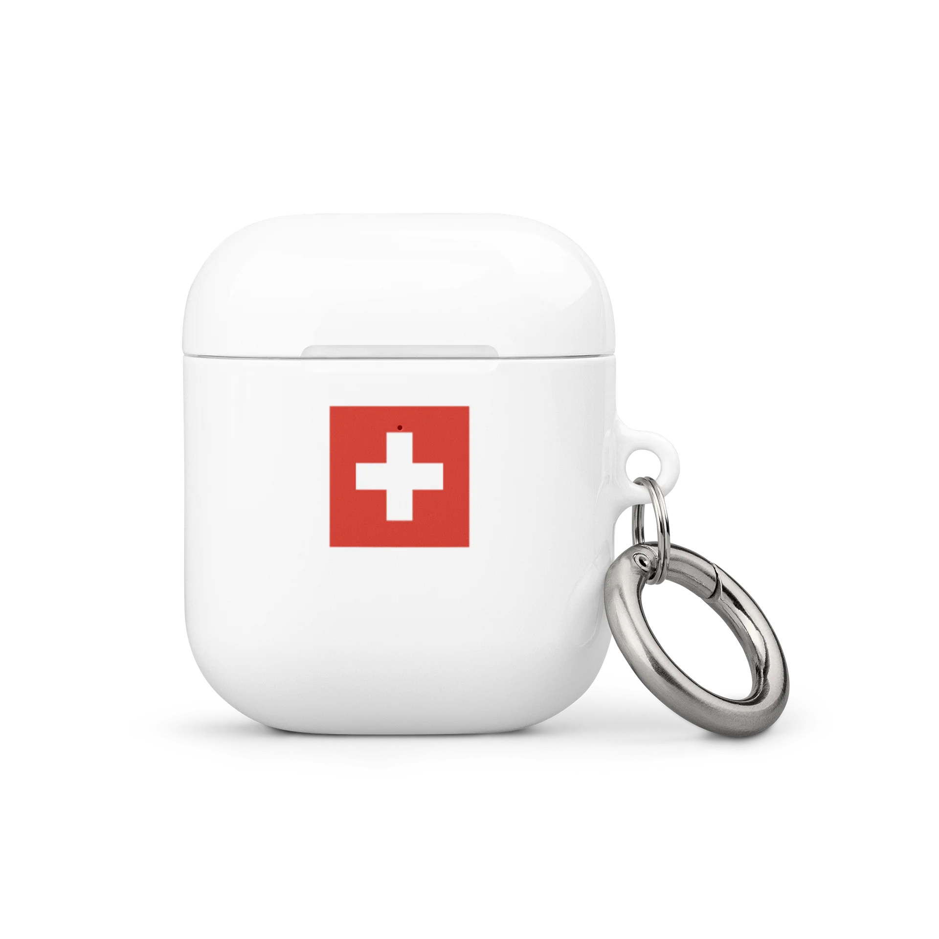 Swiss Flag AirPods Case 🇨🇭 | Switzerland Travel Collection product image (1)