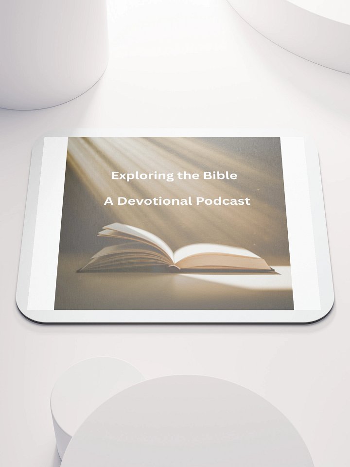 Exploring the Bible — Devotional Podcast Mouse Pad product image (1)