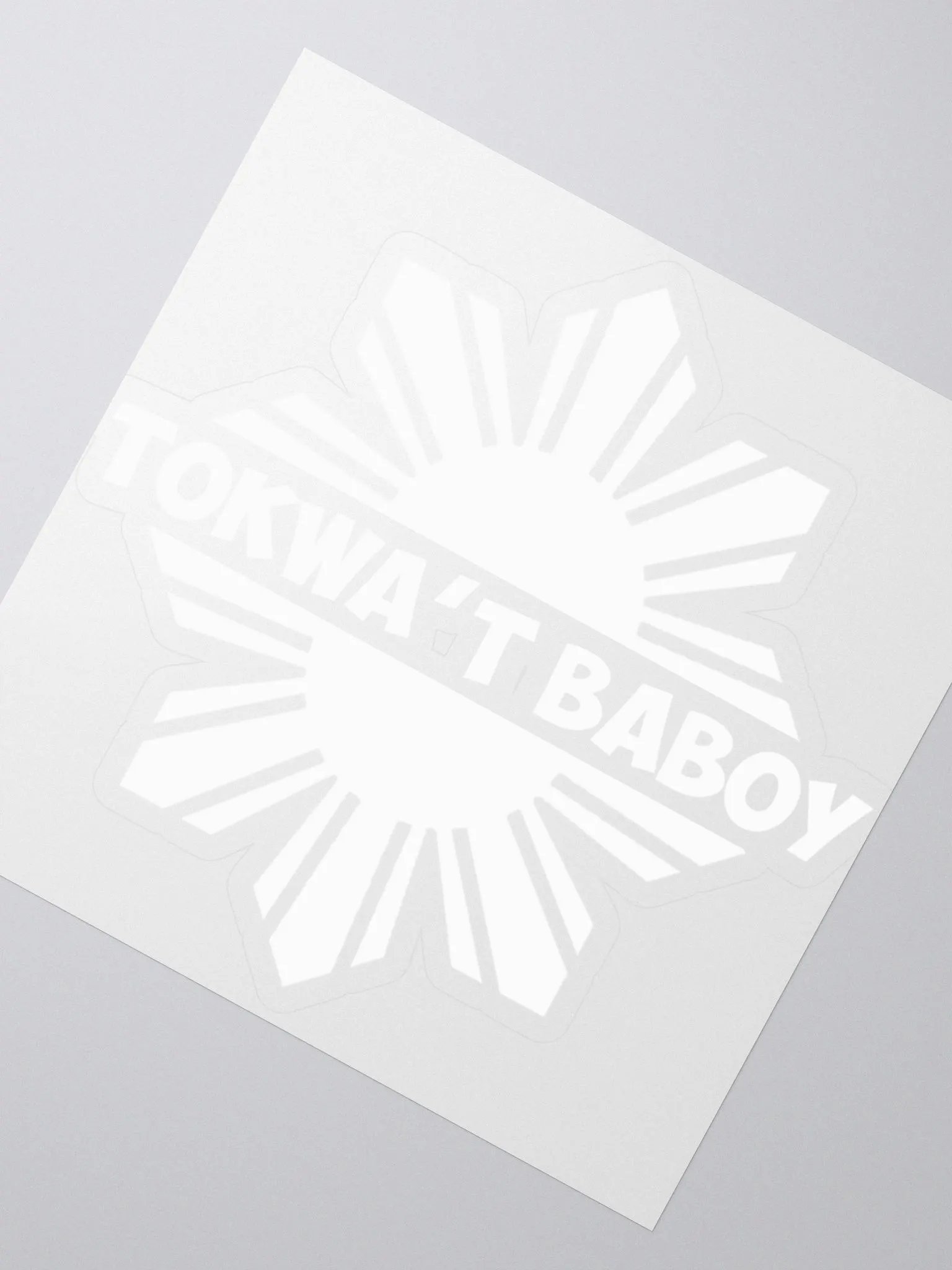 Tokwa't Baboy STICKER Pork Tofu Philippines Cuisine, Filipino Foodie Label Decal product image (2)