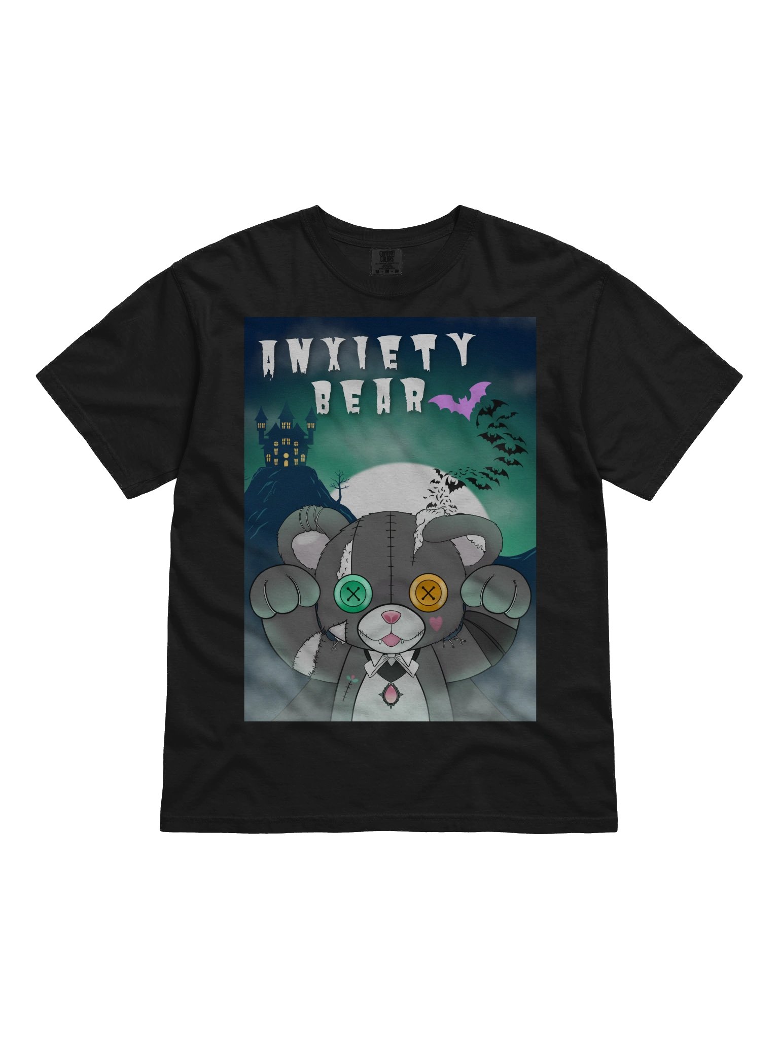Anxiety Vampbear T-shirt product image (1)
