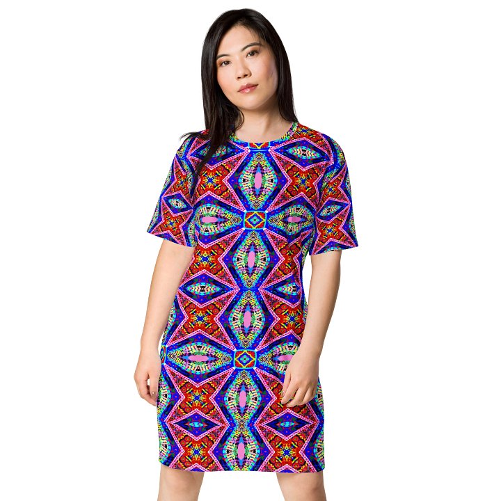 Tribal Star T Shirt Dress product image (1)