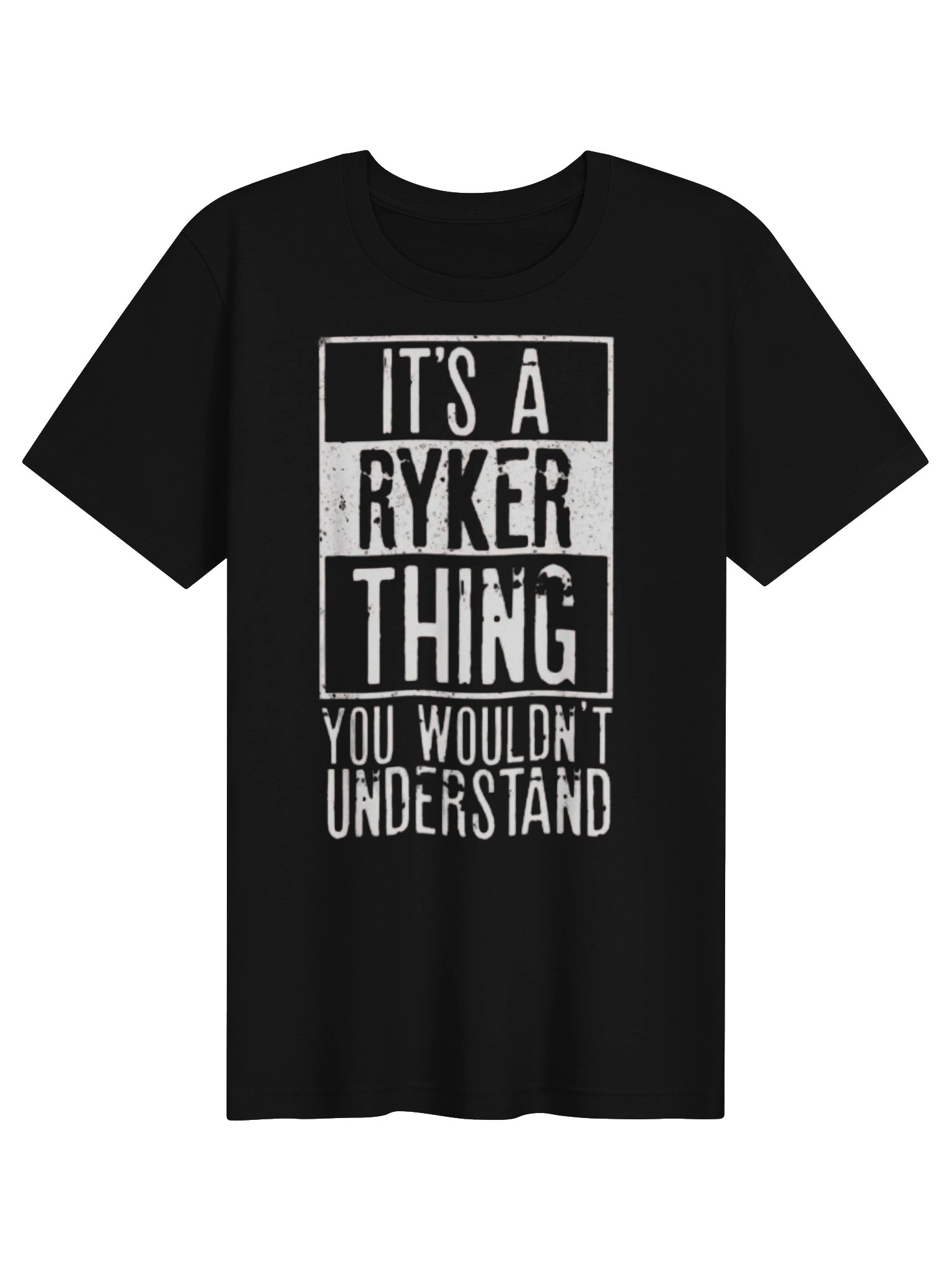 It's A Ryker Thing You Wouldn't Understand T-Shirt - Personalized First Name Tee product image (1)