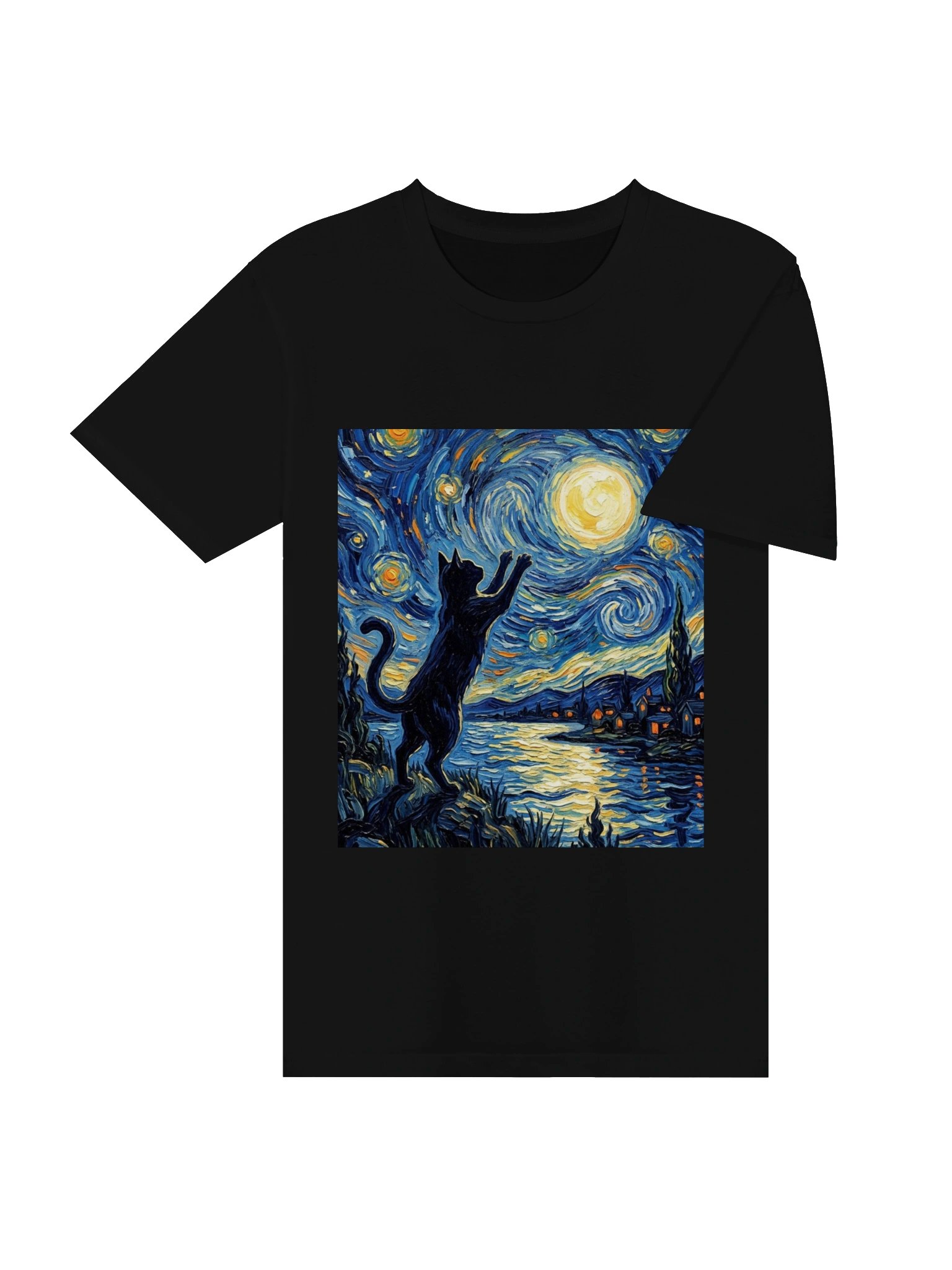 Starry Night Cat Tee product image (4)