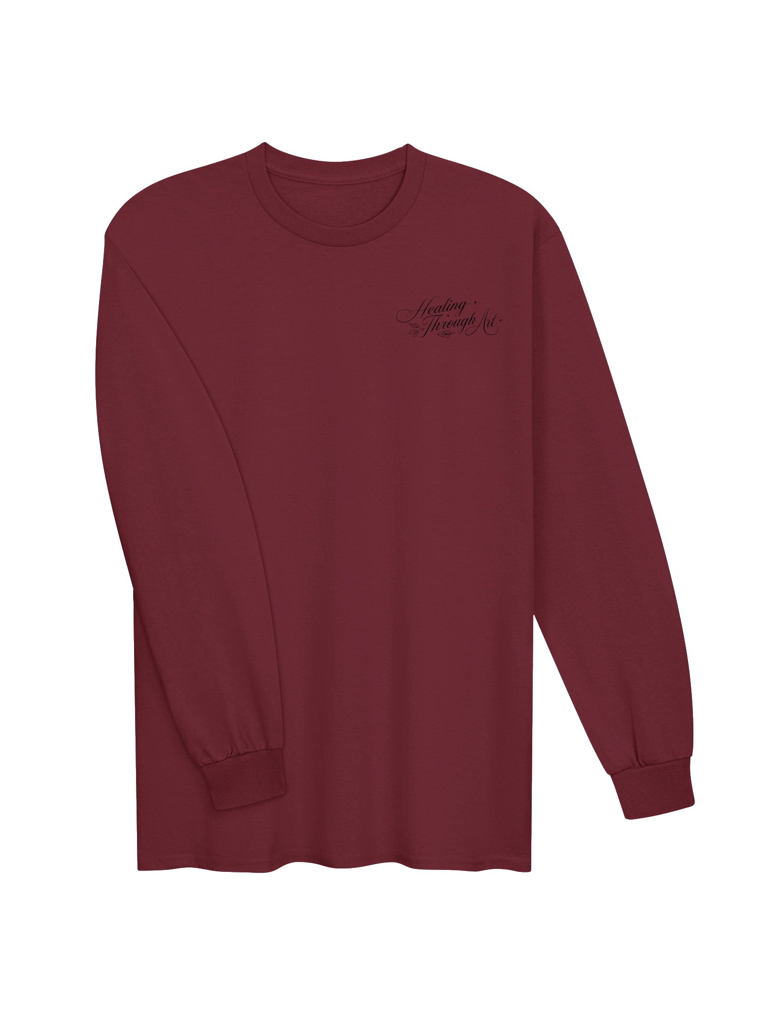 Healing Through Art Long Sleeve Tee | Warm & Moody Collection product image (15)