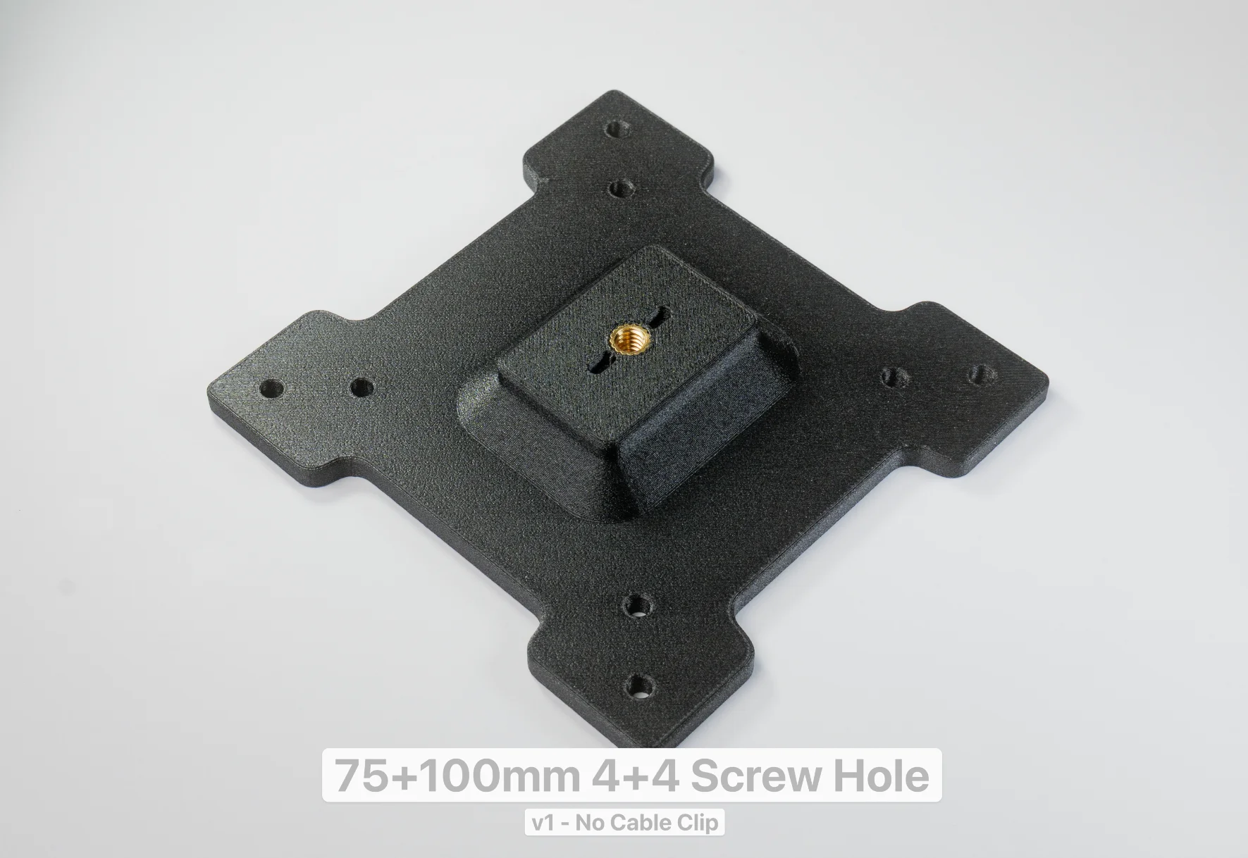 Veptor V1 - Portable Monitor VESA 1/4" Adapter, 100+75mm 4 screw product image (3)