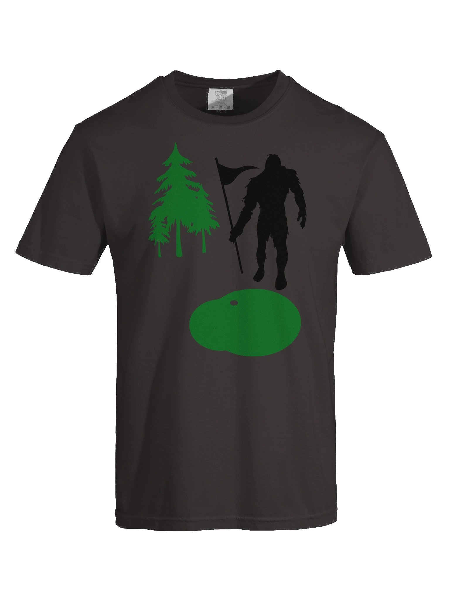 Bigfoot Golfing Garment Dyed T-Shirt product image (38)