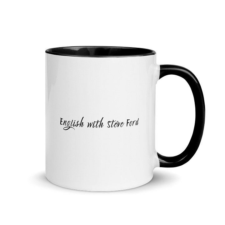 Don't Be Silly! Tuxedo Two-Tone Ceramic Mug product image (2)