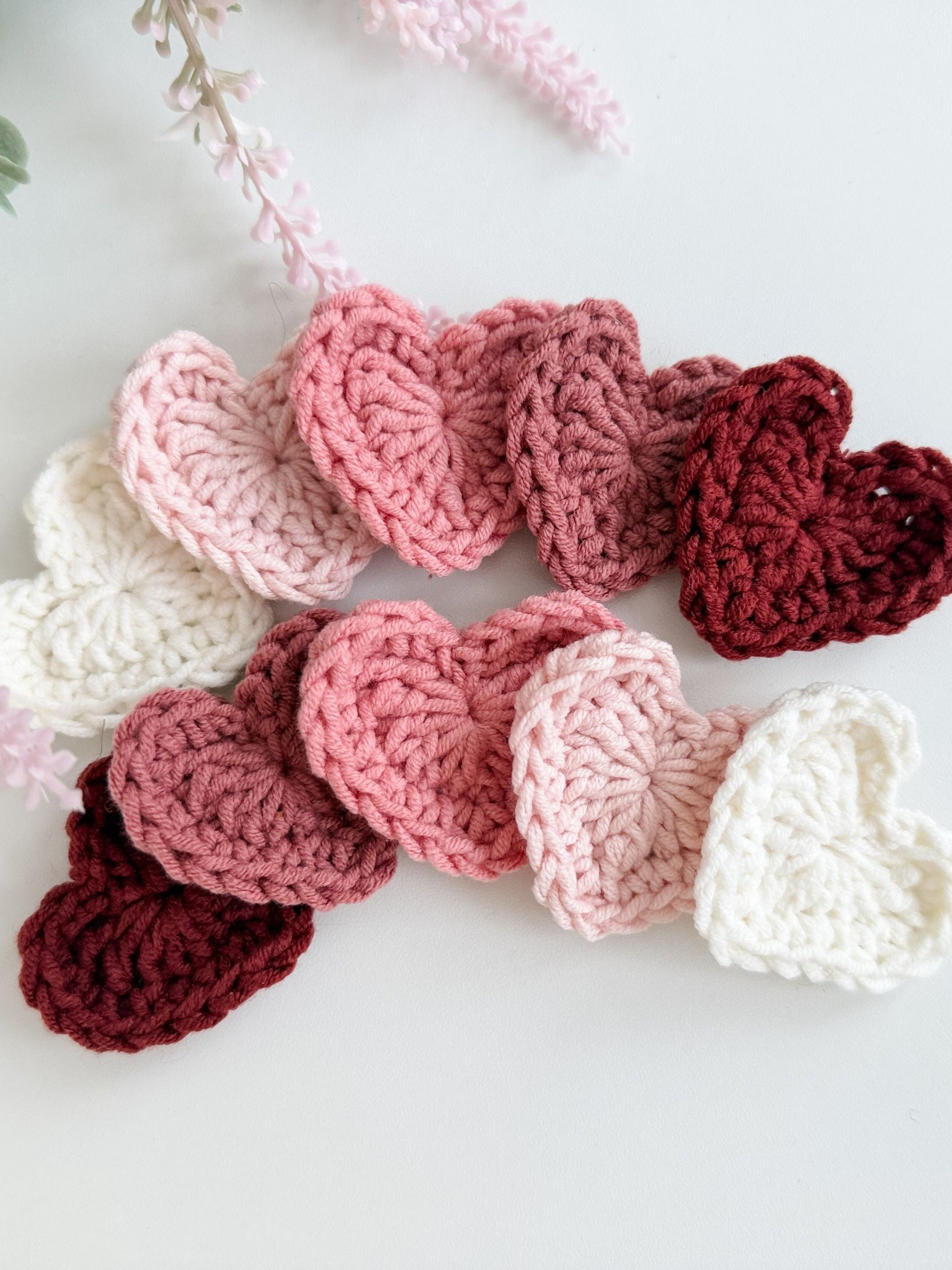 Simply Sweet Heart Applique Crochet Pattern product image (1)
