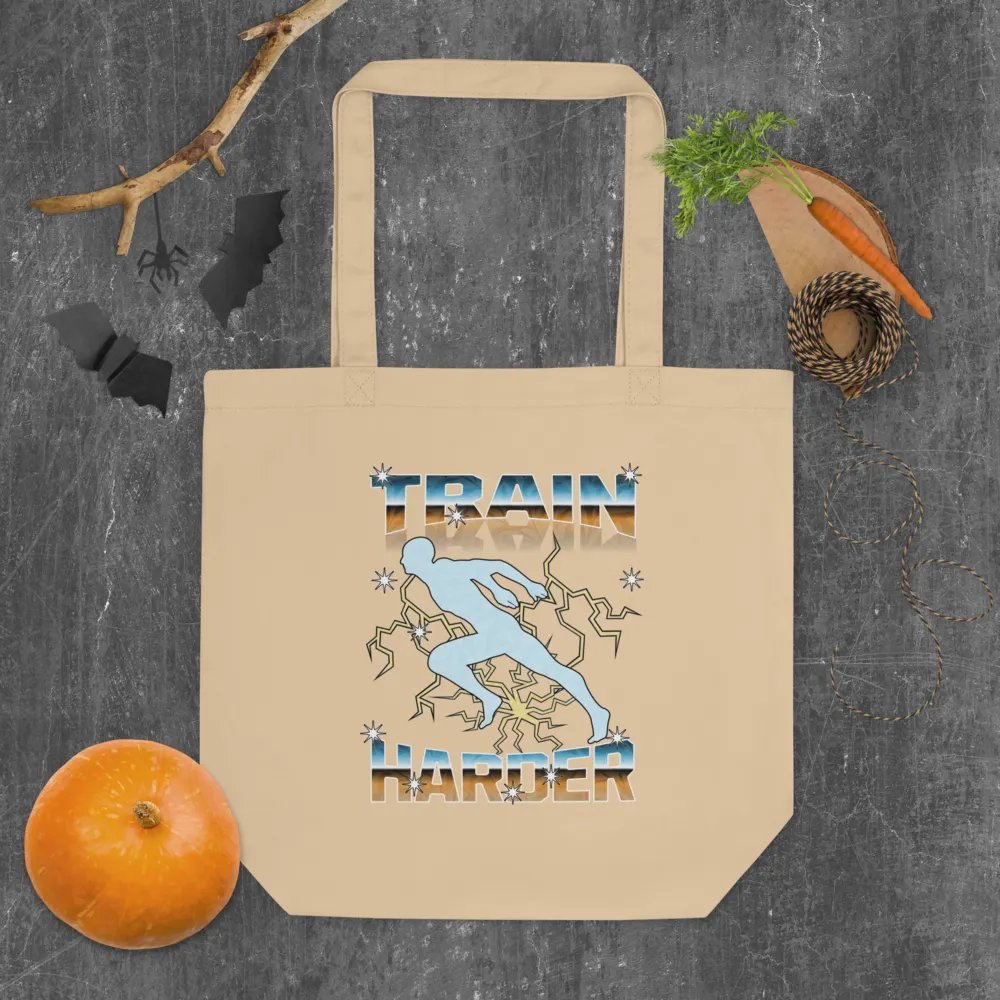 Train Harder Runner Thunder Stride Eco Tote product image (5)