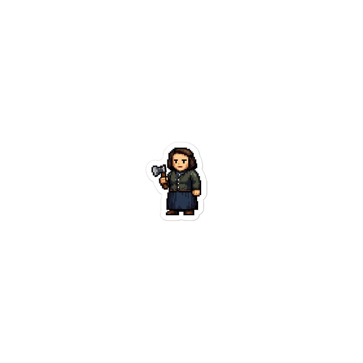 Annie Wilkes (Misery) Retro Pixel Art Laptop Sticker product image (1)