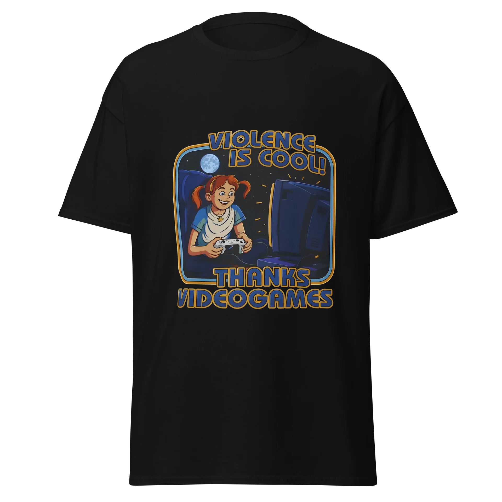 GTA 6 Thanks Video Games Shirt – Funny Gamer Graphic Tee product image (2)