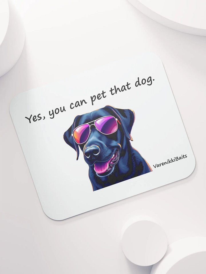 Pet That Dog Mousepad product image (2)