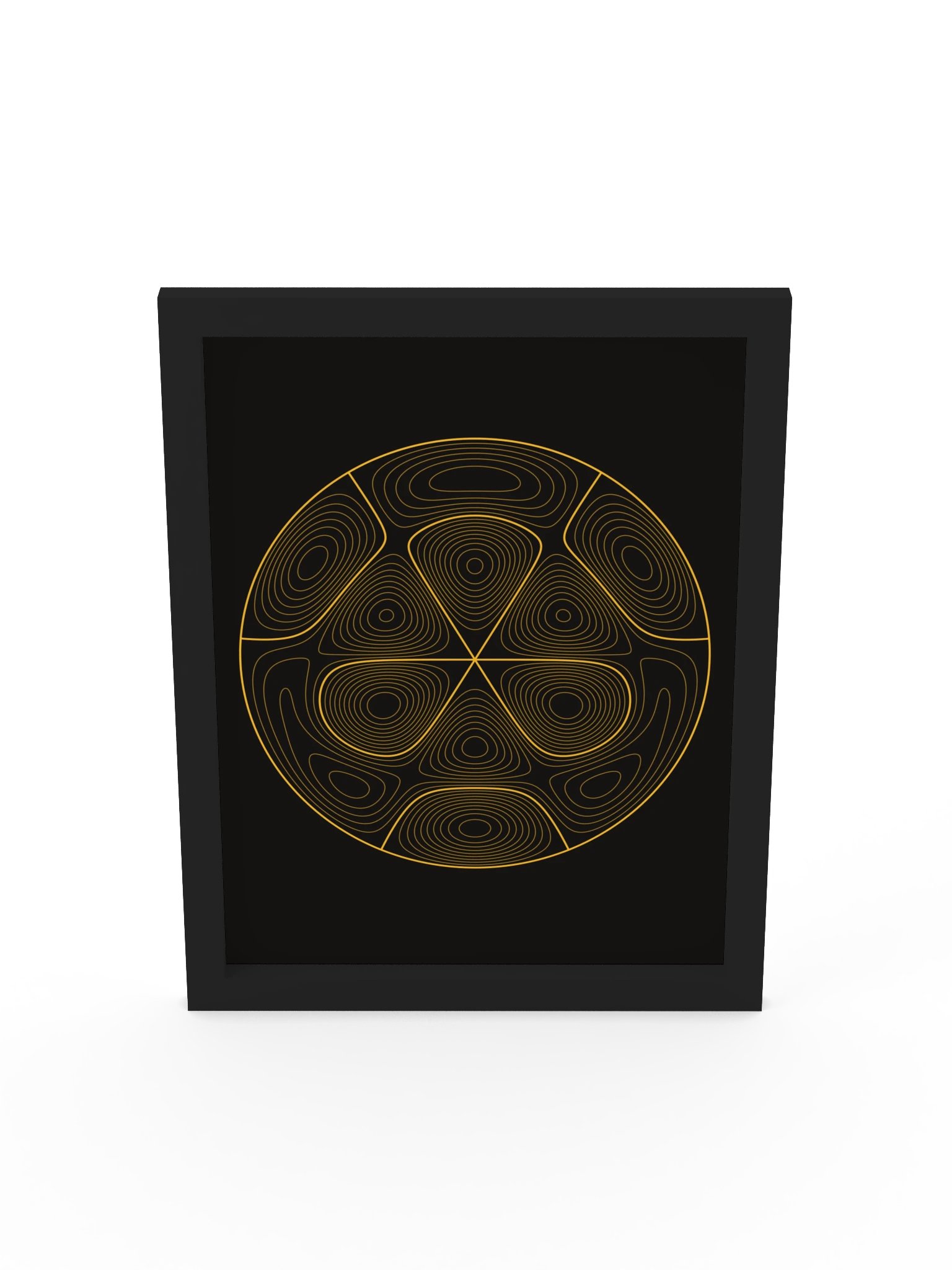 Sacral · Lines Framed Poster product image (55)