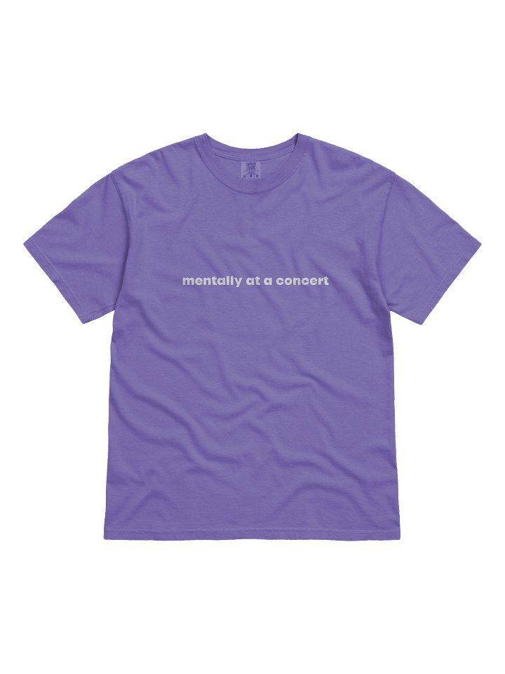 "mentally at a concert" Tee product image (1)