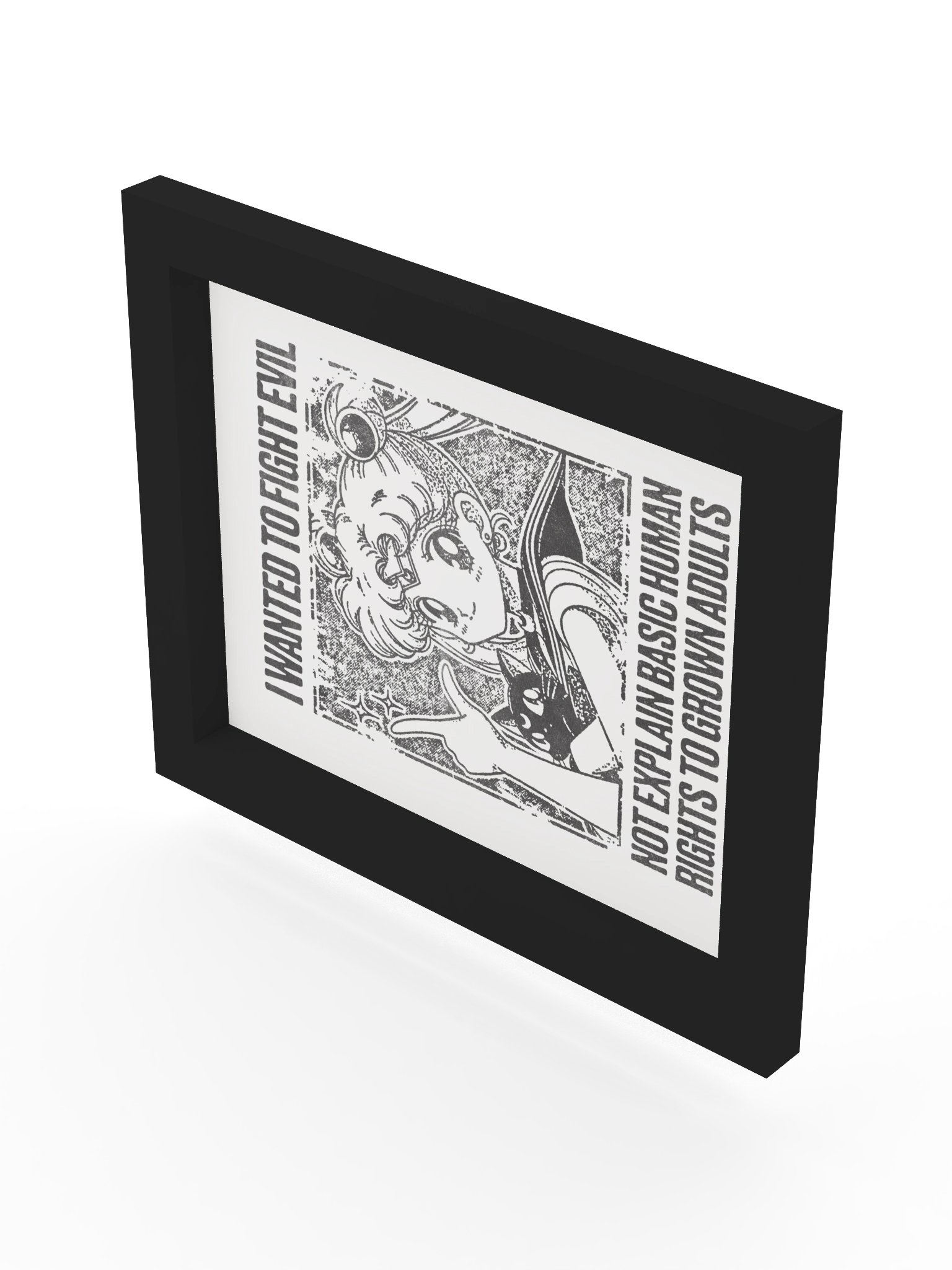 FIGHT ! Framed Print. product image (8)
