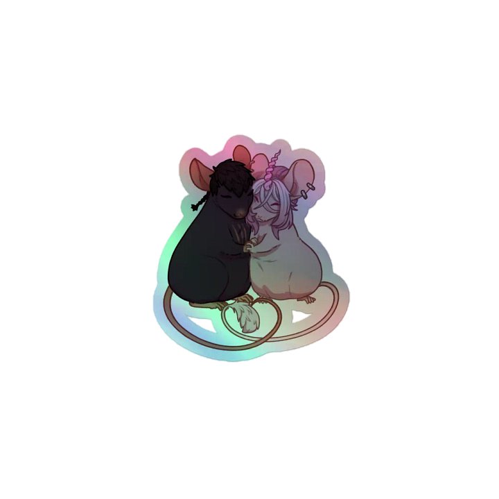 Ori And Jon Mice Holo Sticker product image (1)