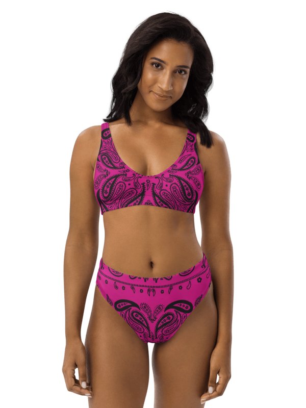 Magenta Paisley Power Bandana product image (1)