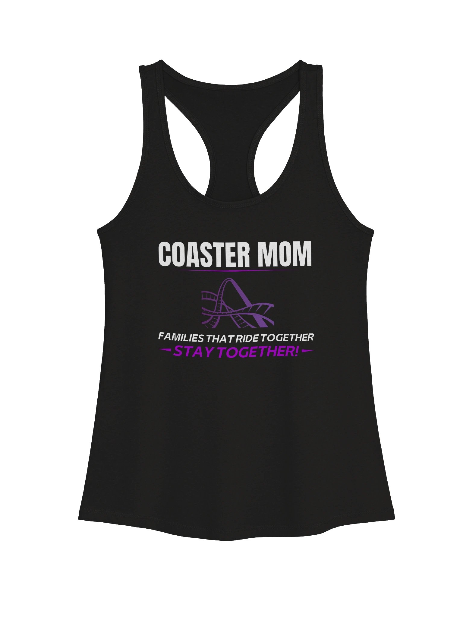 Roller Coaster Mom Theme Park Tank product image (1)