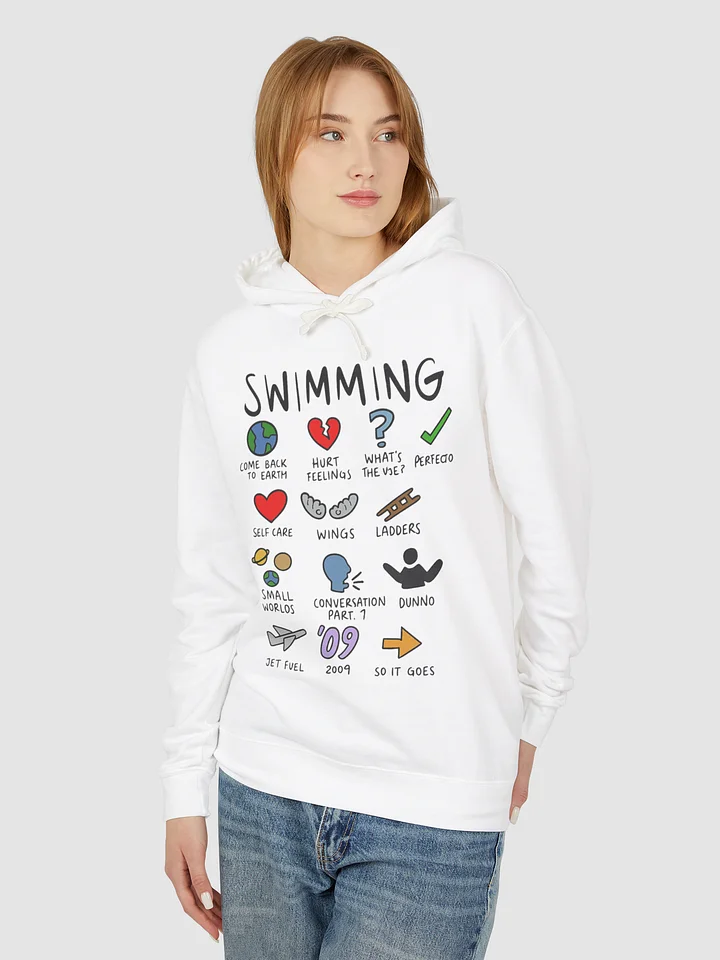 Mac Miller Swimming Notebook Hoodie product image (2)