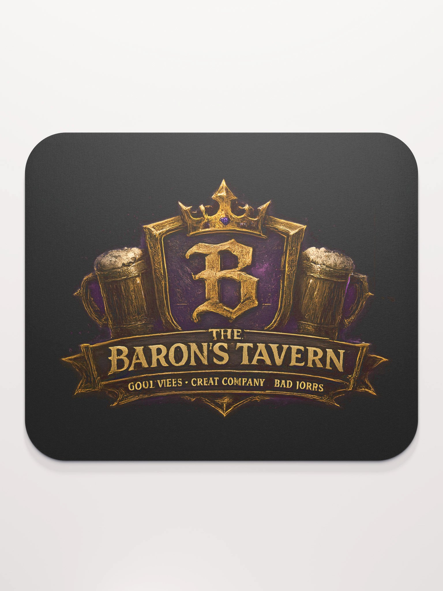 Baron's Tavern Crest Mouse Pad product image (2)