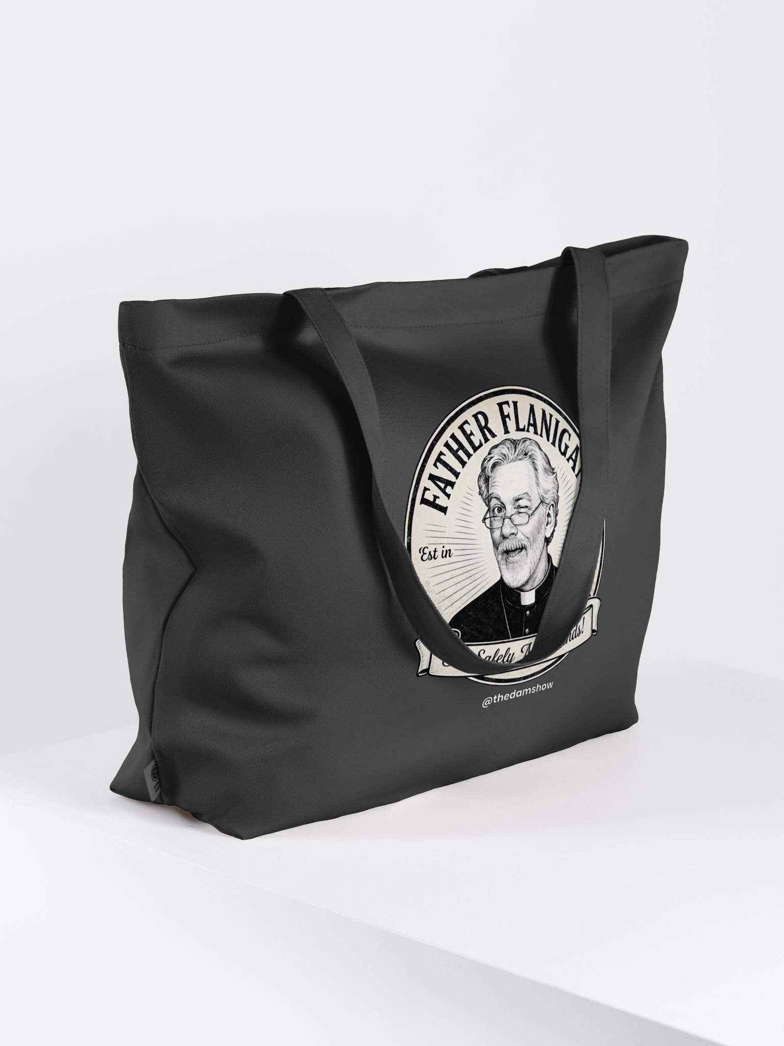 Father Flanigan's Sin Safely Tote Bag | Funny Atheist Tote product image (4)