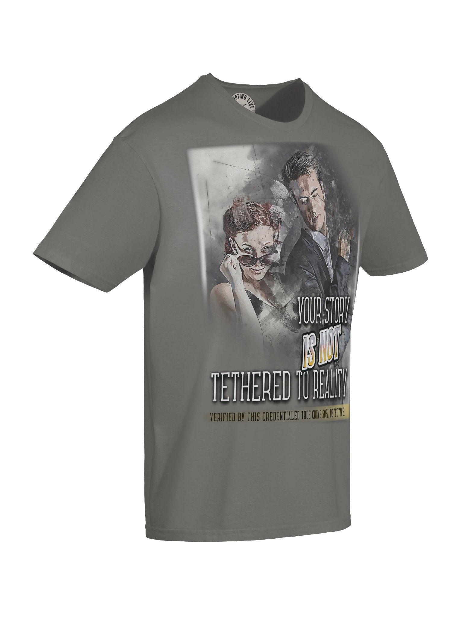 Your Story Isn’t Tethered to Reality Unisex Tee product image (11)