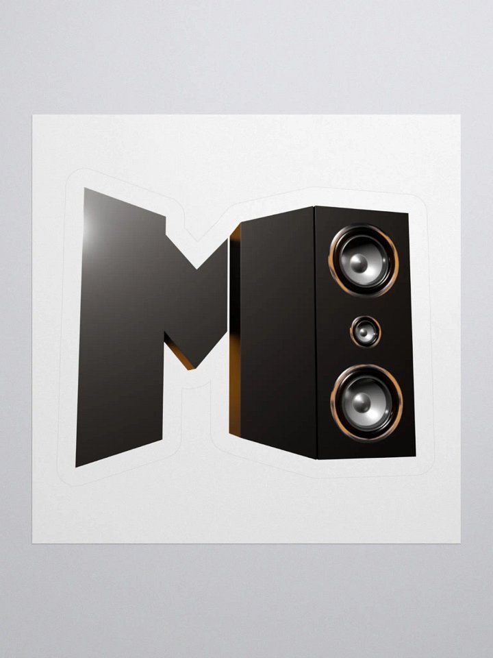 M1 Logo Sticker product image (2)