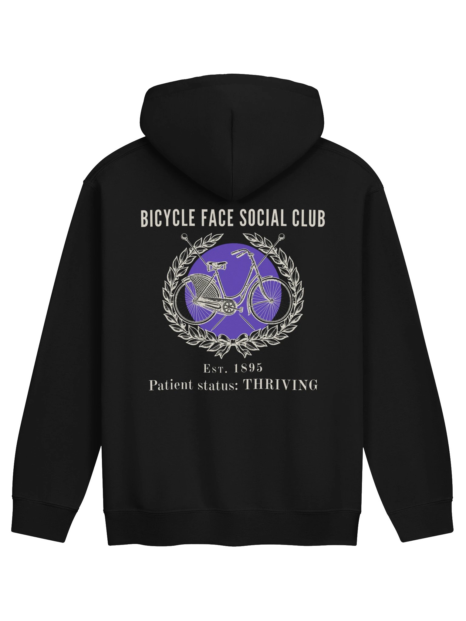 Bicycle Face Social Club Hoodie (dark colours) product image (1)