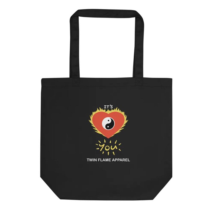 Flame of Love Yin-Yang Tote Bag product image (1)
