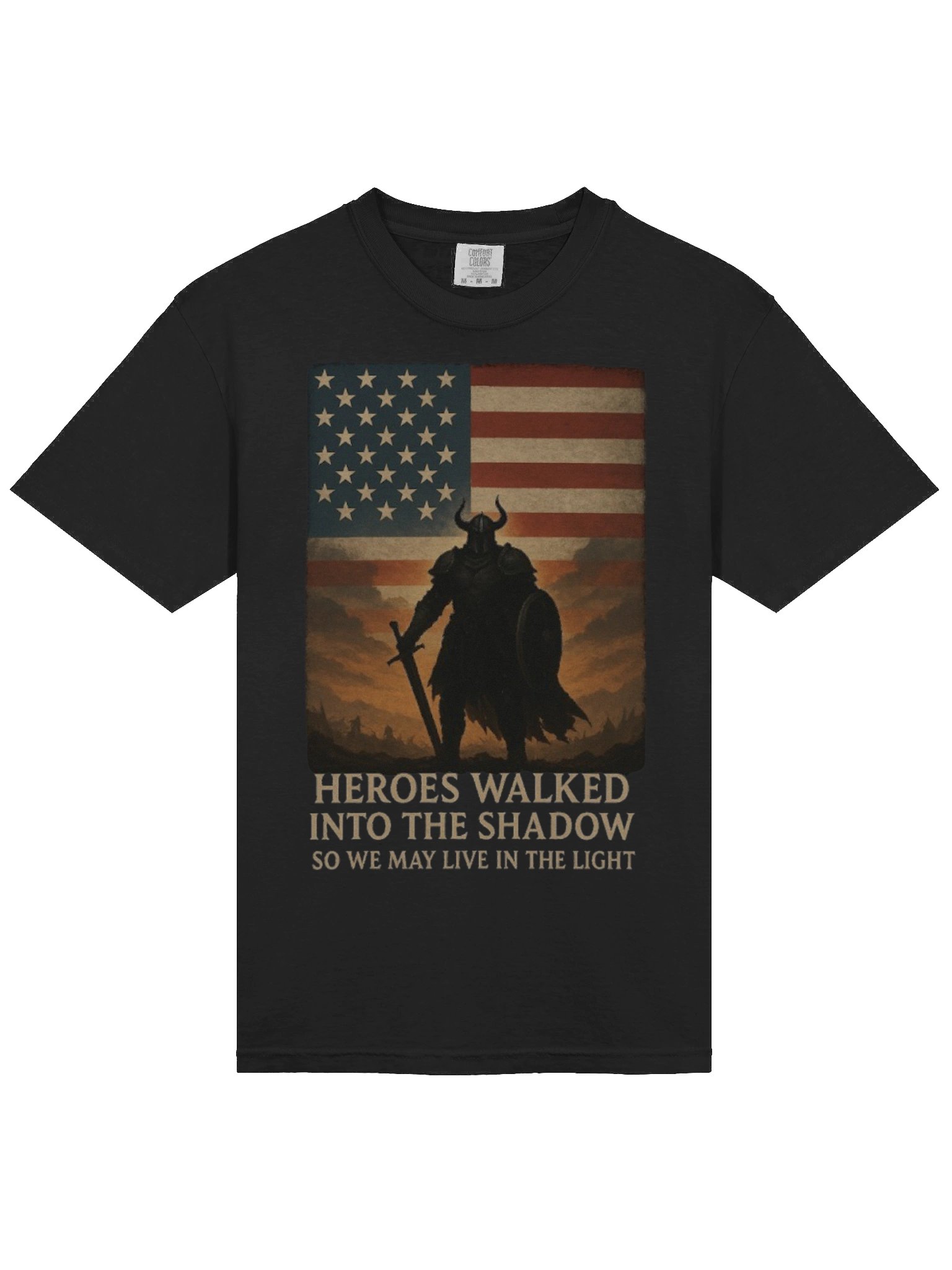 Heroes Walked into the Shadow Tee product image (15)