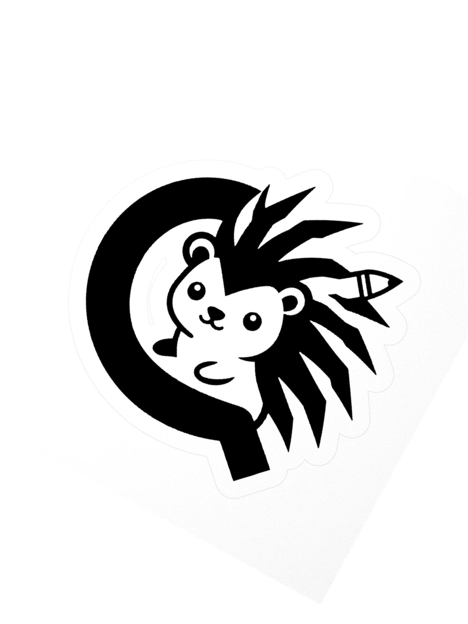 Quill Logo Sticker product image (2)
